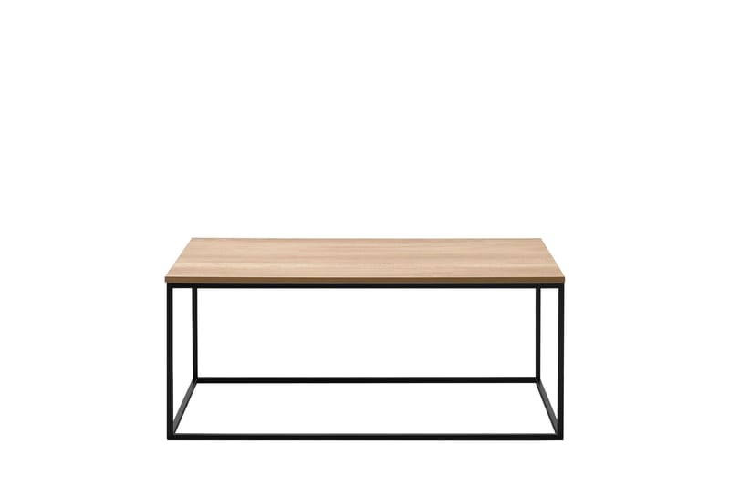 Ajmit Soffbord 100x60 cm Brun/Svart - Hanah Home - Möbler - Bord & matgrupper - Soffbord