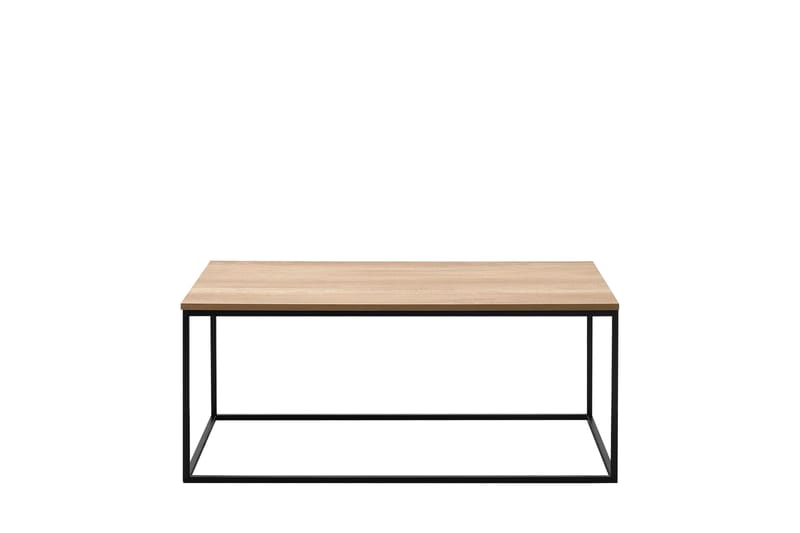 Ajmit Soffbord 100x60 cm Brun/Svart - Hanah Home - Soffbord