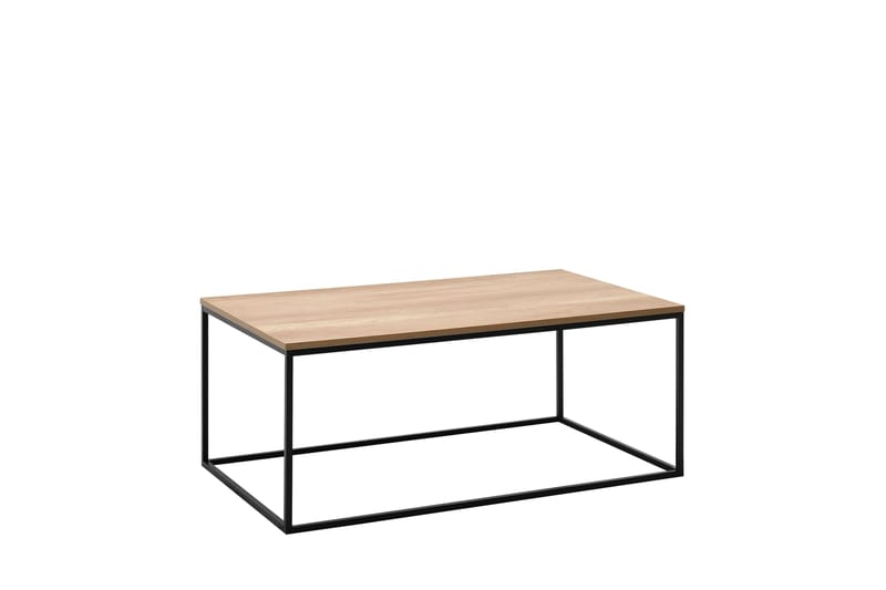 Ajmit Soffbord 100x60 cm Brun/Svart - Hanah Home - Möbler - Bord & matgrupper - Soffbord