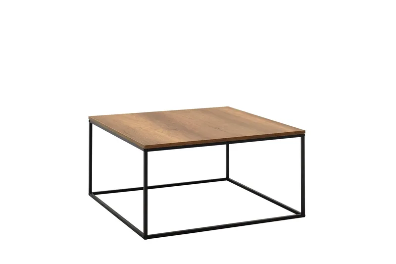 Ajmit Soffbord 80x80 cm Brun - Hanah Home - Möbler - Bord & matgrupper - Soffbord