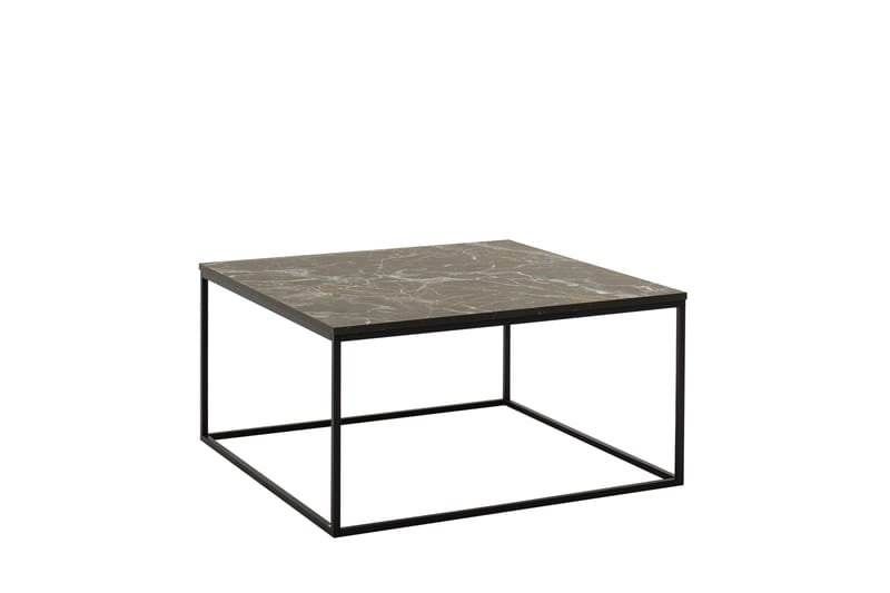 Ajmit Soffbord 80x80 cm Svart - Hanah Home - Möbler - Bord & matgrupper - Soffbord