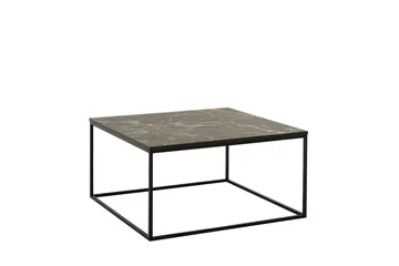 Ajmit Soffbord 80x80 cm Svart - Hanah Home - Möbler - Bord & matgrupper - Soffbord