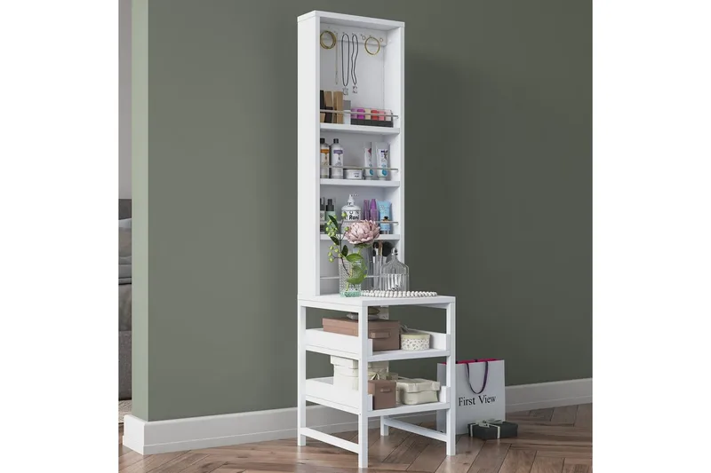 Aldros Sminkbord 35 cm - Vit - Möbler - Bord & matgrupper - Sminkbord & toalettbord