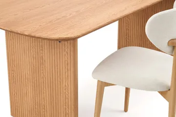 Alma Matgrupp rektangulärt 180 cm Ek med 6 Molly Matstolar - Ek - Möbler - Bord & matgrupper - Matgrupper