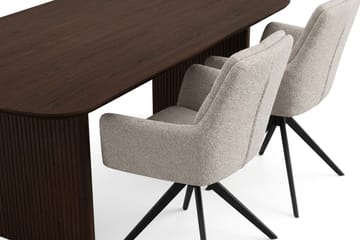 180 cm - Rökt ek