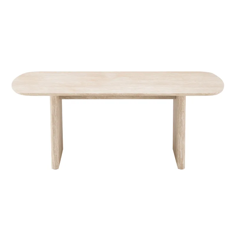 Alma Soffbord Rektangulär 120 cm i trä - Travertin - Möbler - Bord & matgrupper - Soffbord