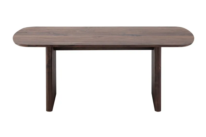 Alma Soffbord Rektangulär 120 cm i trä - Valnöt - Möbler - Bord & matgrupper - Soffbord