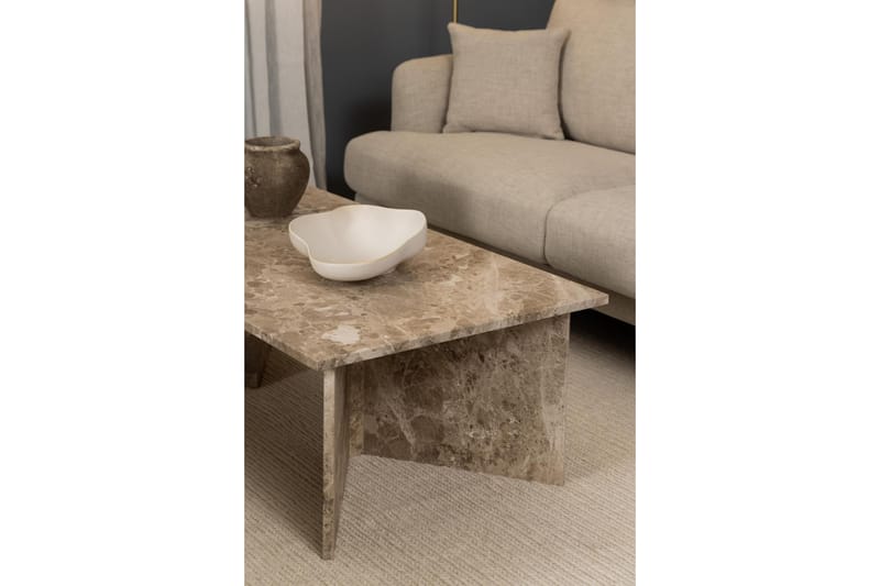 Alruba Soffbord 70 cm - Brun - Möbler - Bord & matgrupper - Soffbord