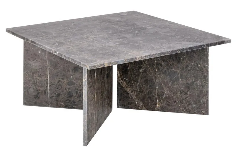 Alruba Soffbord 90 cm, Brun