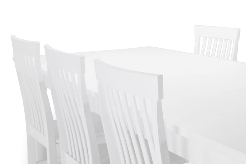 Altea Matbord med 6 st Augusta stolar - Vit - Matgrupper