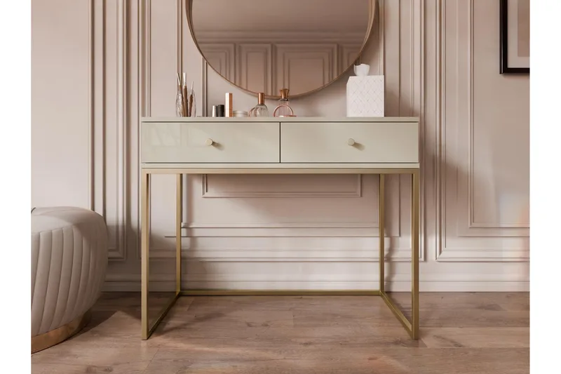 Altenau Sminkbord 100x40 cm - Svart - Möbler - Bord & matgrupper - Sminkbord & toalettbord