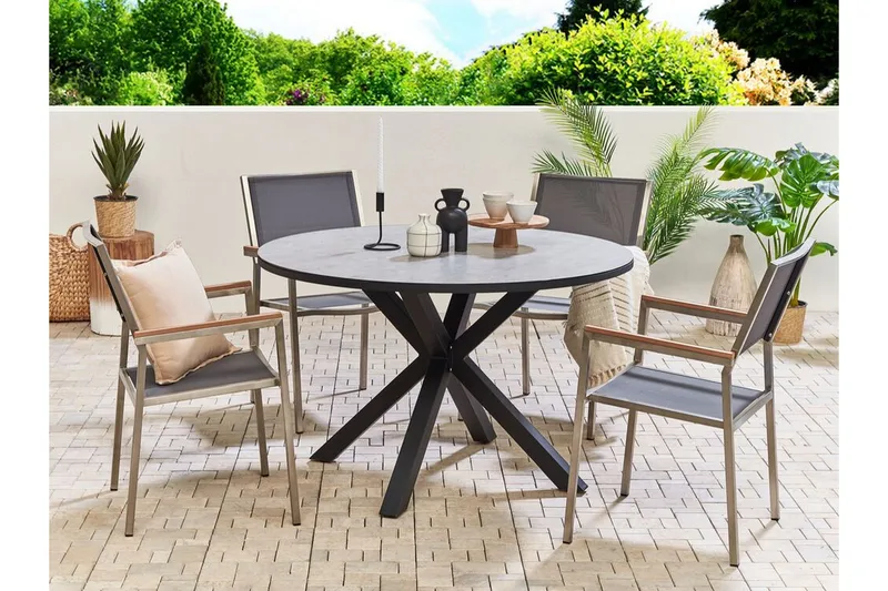 Altona Matbord 120 cm - Svart/Grå - Möbler - Bord & matgrupper - Matbord & köksbord