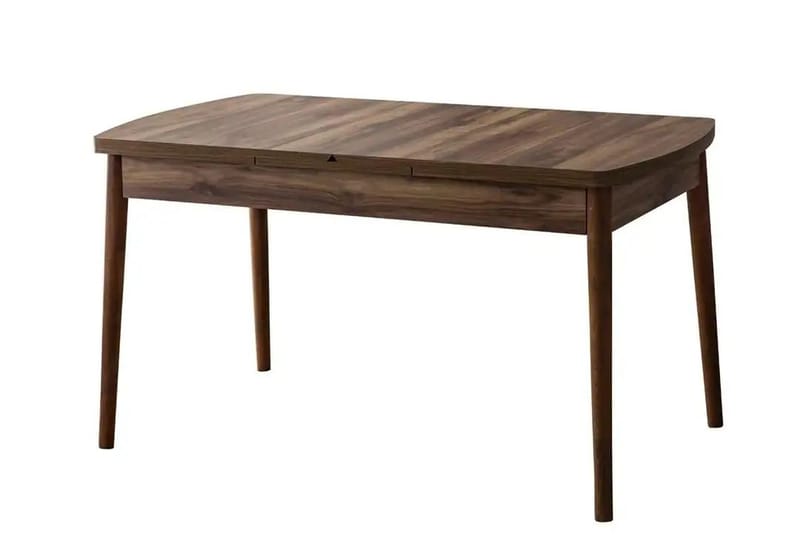 Alvryn Matgrupp Bord 130 cm + 4 Stolar, Brun
