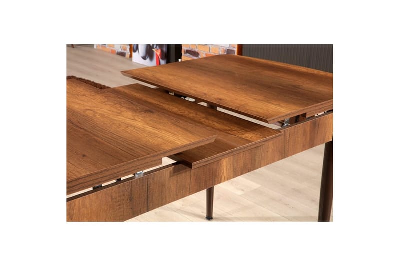 Amerbach Matbord 132 cm Rektangulär - Valnöt/Brun - Möbler - Bord & matgrupper - Matbord & köksbord
