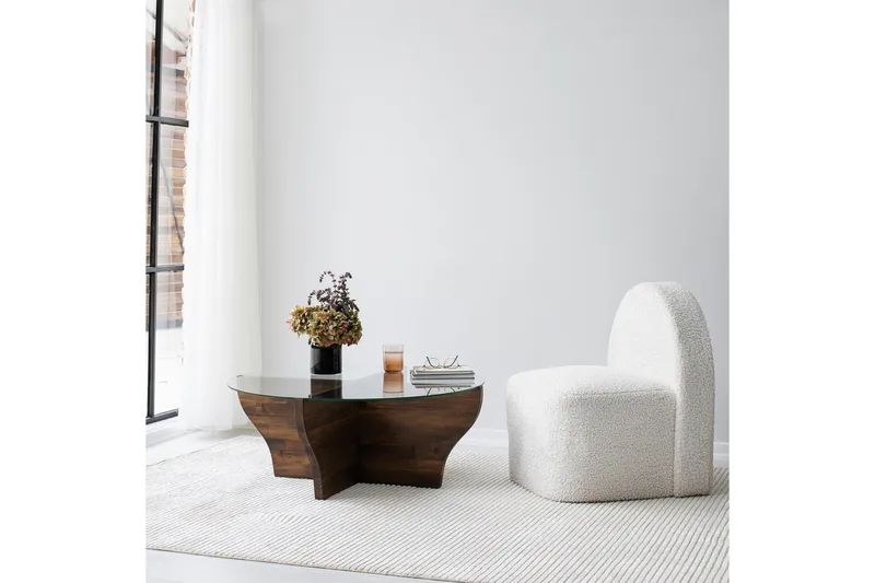 Amphora Soffbord 92 cm Brun - Hanah Home - Möbler - Bord & matgrupper - Soffbord