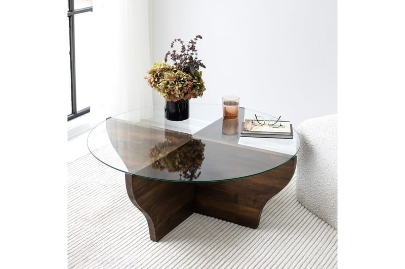 Amphora Soffbord 92 cm Brun - Hanah Home - Möbler - Bord & matgrupper - Soffbord