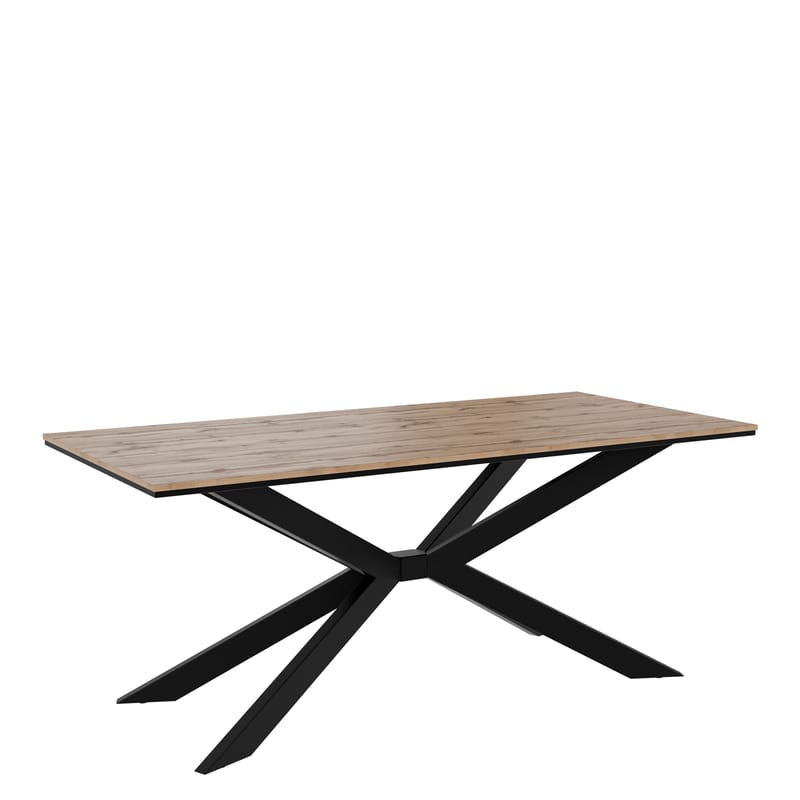 Aplung Matbord 190 cm Rektangulär - Svart/Brun - Möbler - Bord & matgrupper - Matbord & köksbord