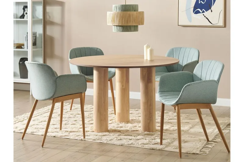 Appelle Matbord 120 cm Rund - Ljusbrun - Möbler - Bord & matgrupper - Matbord & köksbord