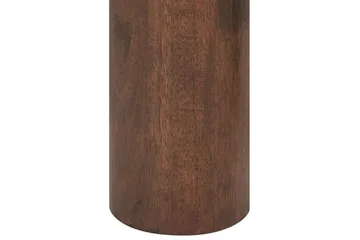 Appelle Runt Matbord 120 cm i Trä med Askutseende - Mörkbrun - Möbler - Bord & matgrupper - Matbord & köksbord