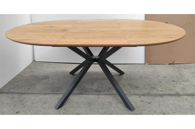 Armando Matbord 120 cm Rund - Svart/Beige - Möbler - Bord & matgrupper - Matbord & köksbord