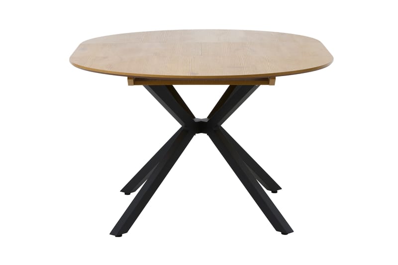 Armando Matbord 120 cm Rund - Svart/Beige - Möbler - Bord & matgrupper - Matbord & köksbord