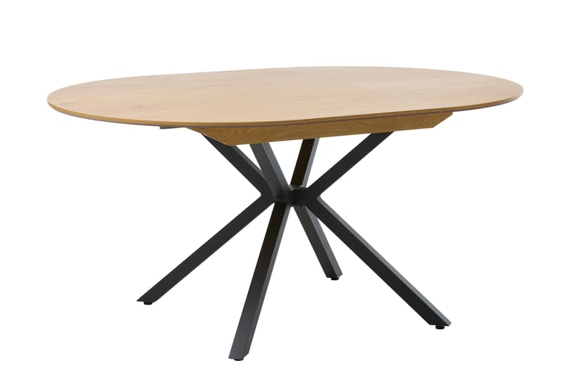 Armando Matbord 120 cm Rund - Svart/Beige - Möbler - Bord & matgrupper - Matbord & köksbord