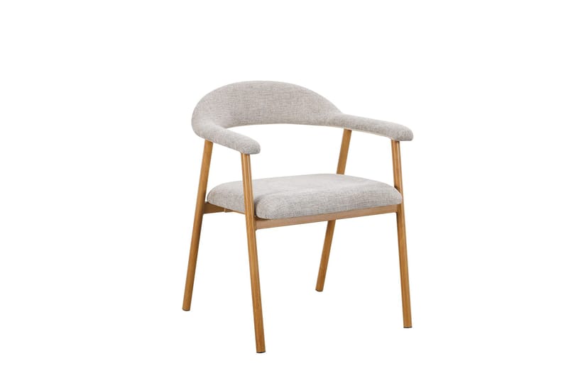 Arvo Matgrupp runt 120 cm Ek med 4 Ronja Matstolar - Ek - Möbler - Bord & matgrupper - Matgrupper