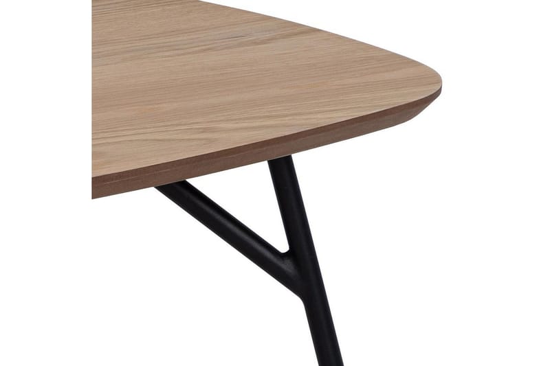 Arwina Ovalt Soffbord 120 cm med Organisk Bordsskiva i Ek - Brun - Möbler - Bord & matgrupper - Soffbord