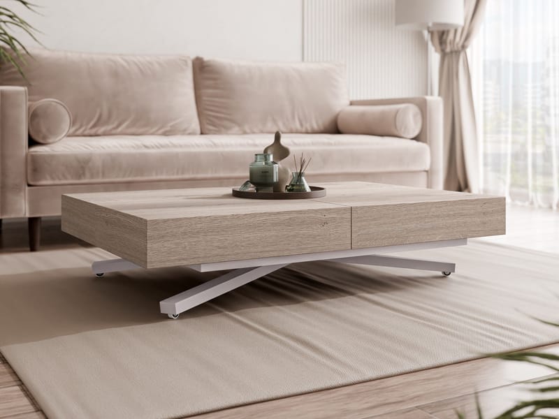 Avendi Soffbord 120 cm - Silver, ljusbrun - Möbler - Bord & matgrupper - Soffbord