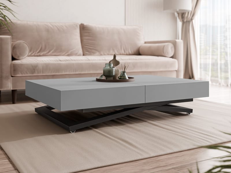 Avendi Soffbord 120 cm - Svart, grå - Möbler - Bord & matgrupper - Soffbord