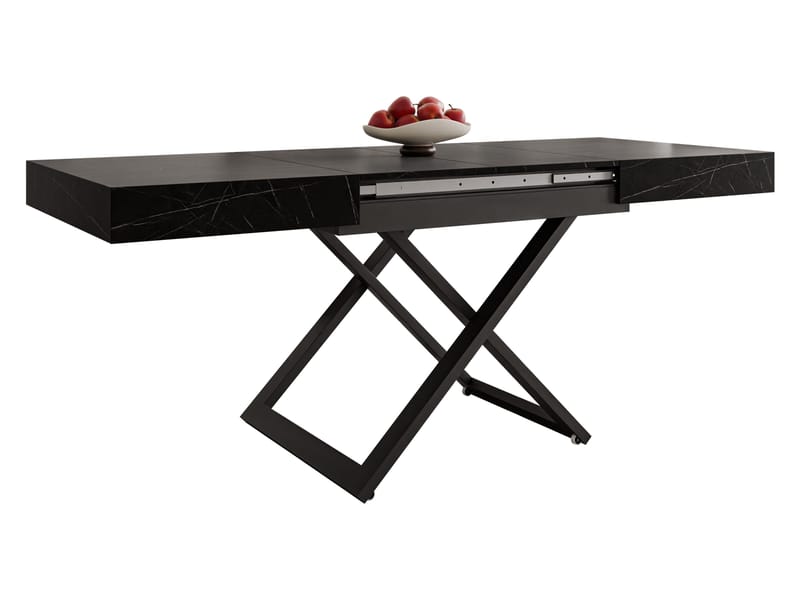 Avendi Soffbord förlängningsbart 200 cm - guld, svart - Möbler - Bord & matgrupper - Soffbord