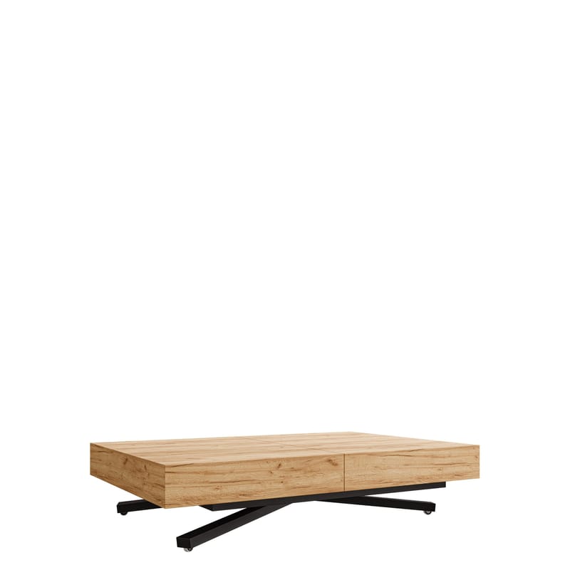 Avendi Soffbord förlängningsbart 200 cm - svart, natur - Möbler - Bord & matgrupper - Soffbord