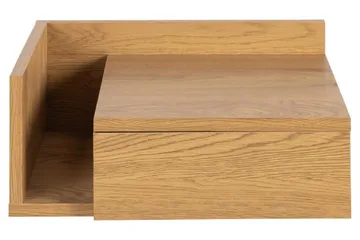 Abusala Vägghängt Sängbord & Nattduksbord 32 cm i Trä med Låda - Brun - Möbler - Bord & matgrupper - Avlastningsbord - Sängbord & nattduksbord