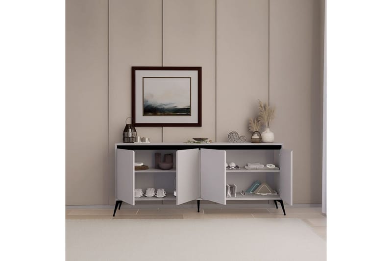 Adilen Konsollbord 180 cm - Vit - Möbler - Bord & matgrupper - Avlastningsbord - Hallbord