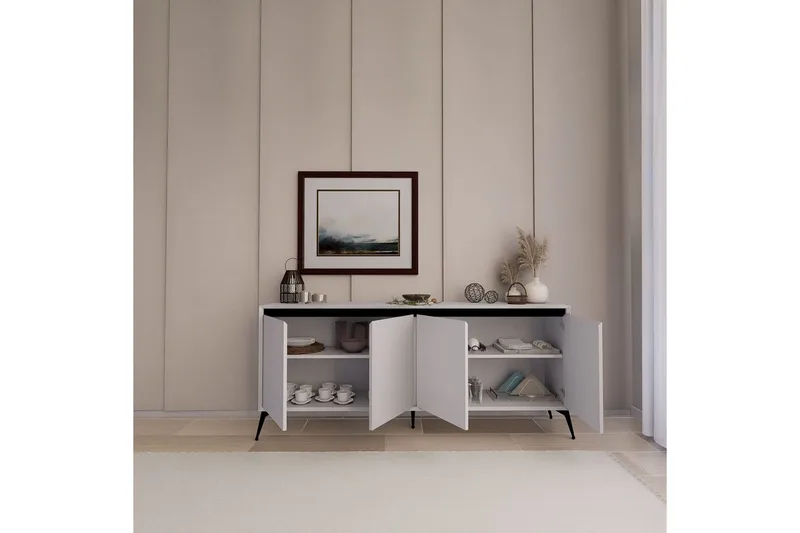 Adilen Konsollbord 180 cm - Vit - Möbler - Bord & matgrupper - Avlastningsbord - Hallbord