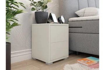Agawal Sängbord 30 cm - Beige - Möbler - Bord & matgrupper - Avlastningsbord - Sängbord & nattduksbord