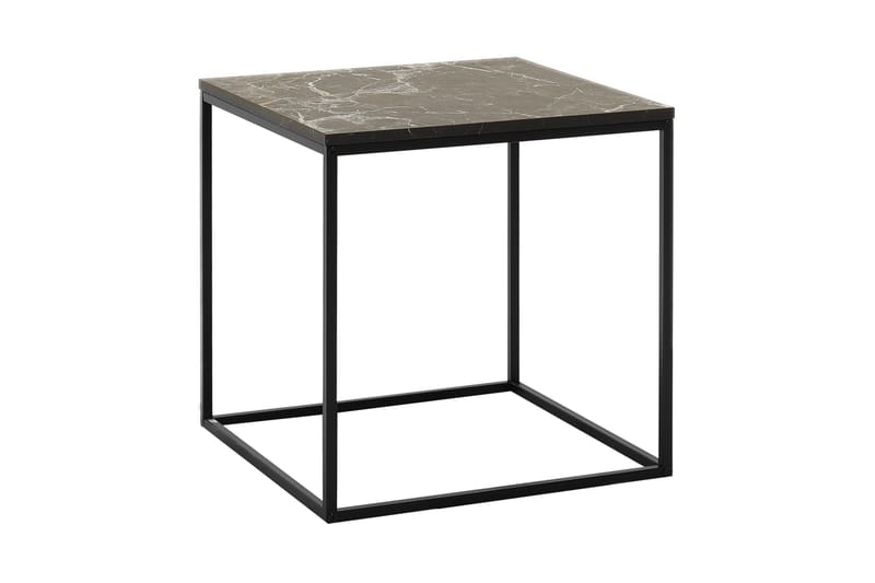 Ajmit Sidobord 50x52 cm Svart - Hanah Home - Möbler - Bord & matgrupper - Avlastningsbord - Lampbord