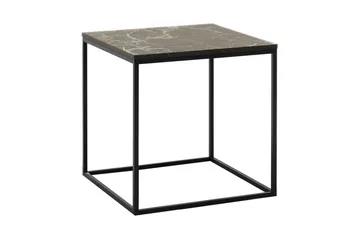 Ajmit Sidobord 50x52 cm Svart - Hanah Home - Möbler - Bord & matgrupper - Avlastningsbord - Lampbord