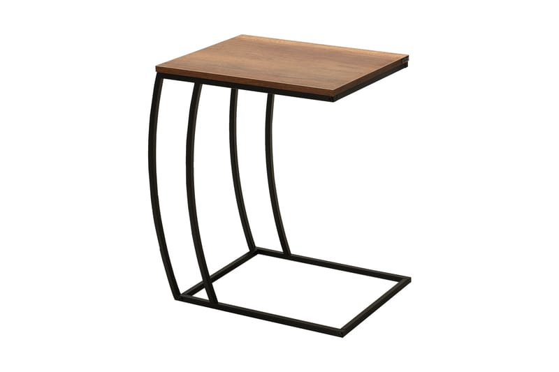 Ajmit Sidobord 50x62 cm Brun - Hanah Home - Möbler - Bord & matgrupper - Avlastningsbord - Lampbord