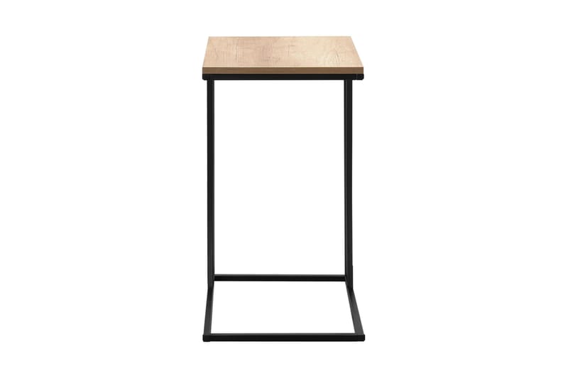 Ajmit Sidobord 50x62 cm Brun/Svart - Hanah Home - Möbler - Bord & matgrupper - Avlastningsbord - Lampbord