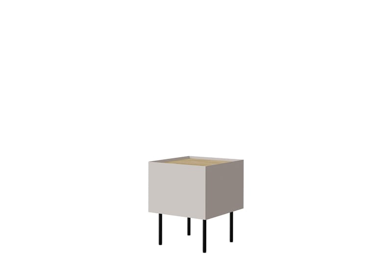 Akie Sängbord 40 cm - Beige - Möbler - Bord & matgrupper - Avlastningsbord - Sängbord & nattduksbord