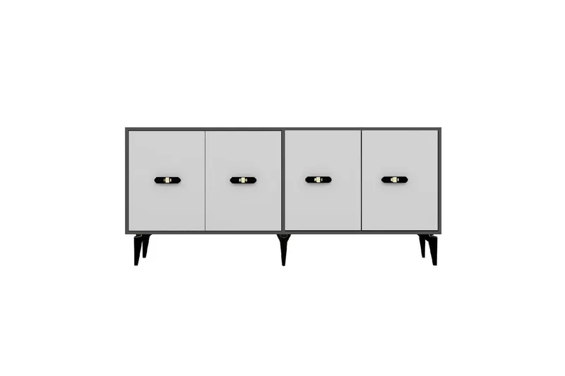 Algeria Konsollbord 180 cm - Antracit/Vit - Möbler - Bord & matgrupper - Avlastningsbord - Hallbord