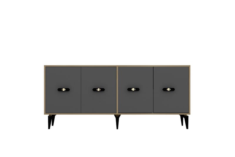 Algeria Konsollbord 180 cm - Ek/Antracit - Möbler - Bord & matgrupper - Avlastningsbord - Hallbord