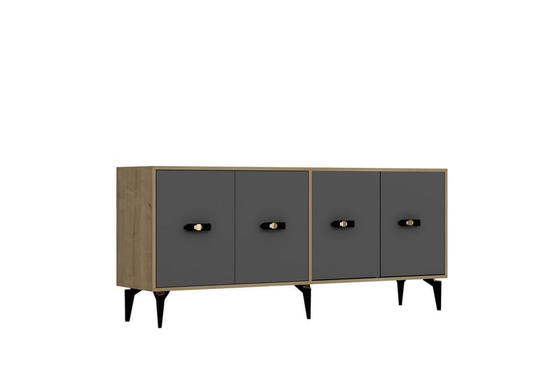 Algeria Konsollbord 180 cm - Ek/Antracit - Möbler - Bord & matgrupper - Avlastningsbord - Hallbord