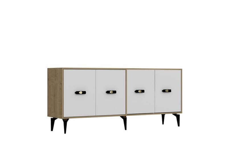 Algeria Konsollbord 180 cm - Ek/Vit - Möbler - Bord & matgrupper - Avlastningsbord - Hallbord