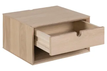Alice Sängbord 32 cm - Vit - Möbler - Bord & matgrupper - Avlastningsbord - Sängbord & nattduksbord