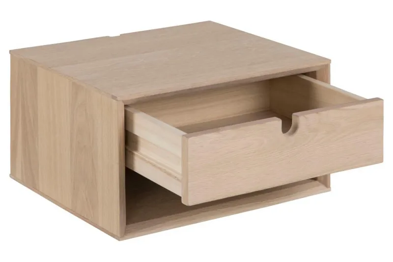 Alice Sängbord 32 cm - Vit - Möbler - Bord & matgrupper - Avlastningsbord - Sängbord & nattduksbord