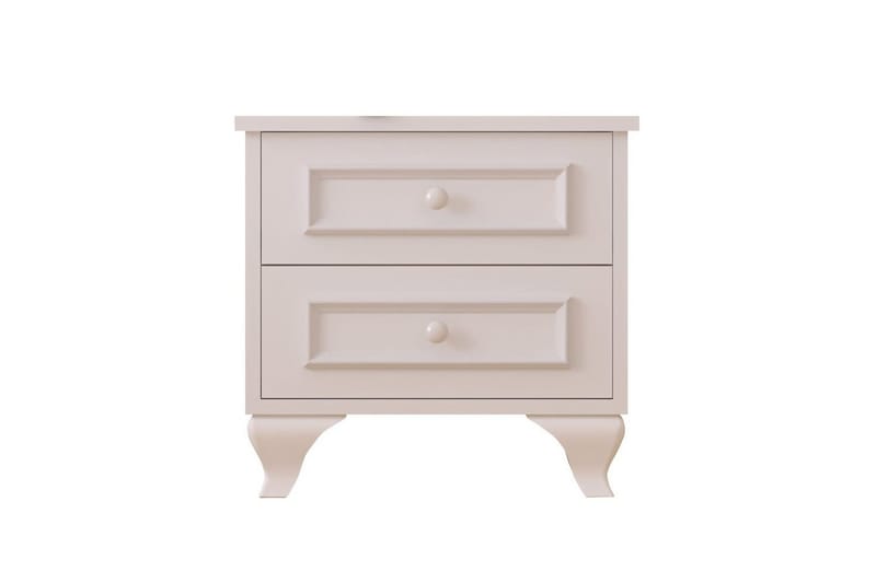 Alwen Sängbord 45 cm - Matt Vit - Möbler - Bord & matgrupper - Avlastningsbord - Sängbord & nattduksbord