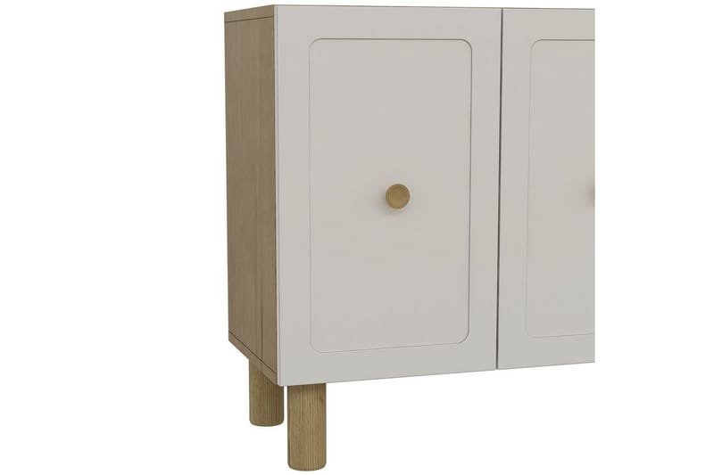 Amarinda Konsollbord 150 cm - Mediumfärgat trä/Vit - Möbler - Bord & matgrupper - Avlastningsbord - Hallbord