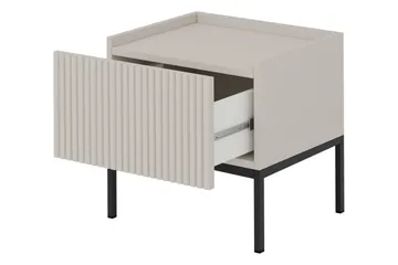 Amelus Sängbord 45 cm - Cashmere - Möbler - Bord & matgrupper - Avlastningsbord - Sängbord & nattduksbord